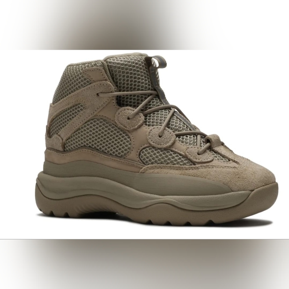ADIDAS YEEZY DESERT Beige High-Top KIDS Boots
